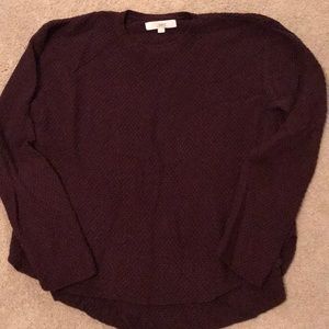 Maroon loft sweater